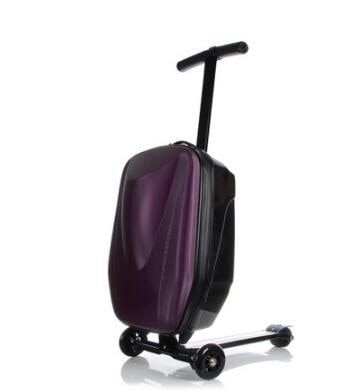 Skateboard Rolling Luggage 20 Inch Travel Luggage Case Scooter Case Cabin Luggage suitcase micro  scooter suitcase on wheels