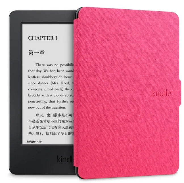 For capa amazon kindle paperwhite 1/2/3 case cover Ultra Slim Case for Tablet 6inch Shell With Sleep