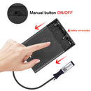 Coolo DC 5V USB LED-Streifen 5050 Wasserdicht RGB LED-Licht 1M / 2M / 2x50cm 100cm APP Bluetooth-Steuerung für TV, Skateboard, Fahrrad