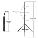 Photography 50x70CM Four Lamp Softbox Kit With 8pcs Bulb Soft Box Accessories Tripod Stand For Professional Photo Studio Video