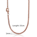 Tierkreiszeichen 12 Konstellation Anhänger Halskette 585 Roségold Farbe Horoskop Halskette Herren Kette Geschenk Modeschmuck GPM21