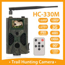 Mobilfunk-Wildkamera 16MP Fotofallen SMTP MMS GSM 1080P Nachtsicht HC330M Wildtier-Überwachungskameras drahtlos