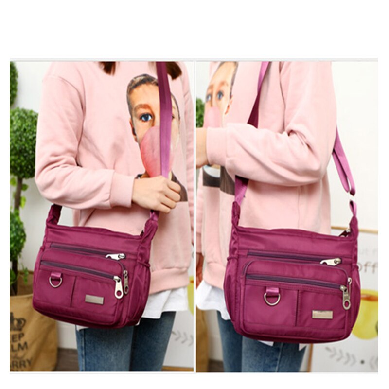 New Women Messenger Bags For Grils  Waterproof Nylon Handbags Female Shoulder Bag Ladies Crossbody Bags Bolsa Sac A Main