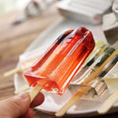 UPORS Popsicle Mold Stainless Steel Ice Cream Mold with Popsicle Holder Rack Ice Lolly Mold Homemade Frozen Lolly Popsicle Maker
