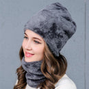 Heiße Sturmhaube Gestrickte Mütze Schal Kappe Nackenwärmer Wintermützen für Herren Damen Skullies Beanies super warme Fleece Maske Papa Mütze