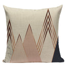 2021 Nordic Pop Geometry Cushion Cover Home Decorative Pillows Animals Car Sofa Throw Pillows Linen Print Custom Pillowcase
