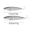 OUTKIT High Quality 1pcs Thrill Stick Fishing Lure 12/17g Sinking Pencil Long casting Shad Minnow Artificial Bait Pike Lures
