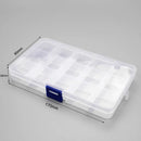 1pcs Plastic 6/815 Storage boxes Slots Adjustable packaging transparent Tool Case Craft Organizer box jewelry accessories