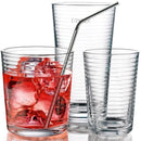 New 4Pcs/Set Reusable Stainless Steel Straw with Cleaner Brush or Straw Box Eco Friendly Metal Drinking Straws Set for Glass Mug