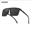 KDEAM High Performance quadratische polarisierte Sonnenbrille für Männer Frauen Kunststoff Titan TR90 Fahrsonnenbrille Kat.3 CE KD693