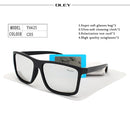 OLEY Polarisierte Herren Sonnenbrillen Marken-Designer Retro Quadratische Sonnenbrille Accessoires Unisex Fahrbrille Oculos de Sol Y6625