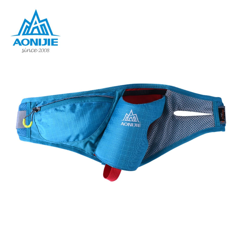 AONIJIE Outdoor Waist Belt Sports Hydration Packs Fanny Pack Phone Holder For Trail Running Camping Marathon With 600ml Bottle