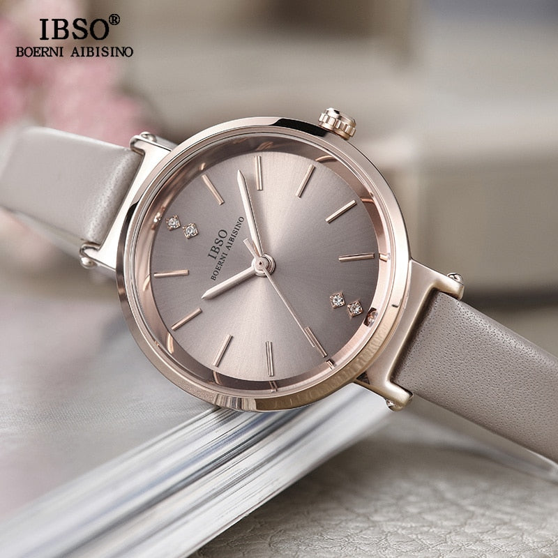 IBSO Crystal Bracelet Watches Set Female High Quality Quartz Watch Luxury Women Watch Bangle Set For Valentine&