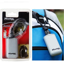 Mini Key Safe Box Outdoor Backpack Hanging Metal Hidden Password Lock Zinc alloy Fixed Code Lock Portable Key Storage Box