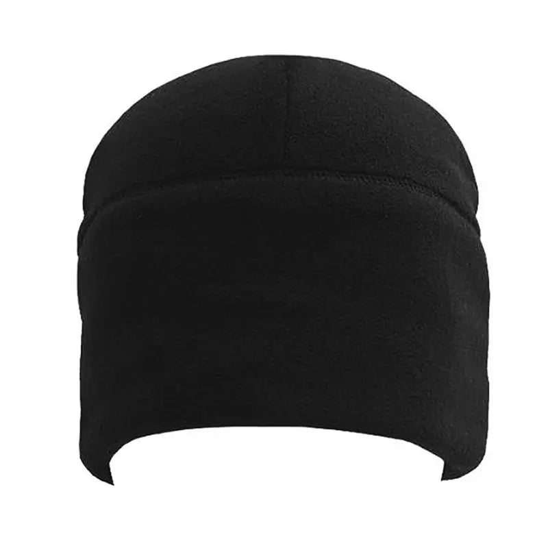 Men Women Unisex Winter Solid Color Soft Warm Watch Cap Polar Fleece Thickened Military Beanie Hat Windproof Outdoor Headwear