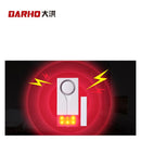 Darho Red Flash Home Shop Security Bell  With Sound Window Door Magnet Sensor Detector Wireless Alarm System+Remote Controller