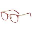 Brillenfassung Damen Brillen Computer Sehstärke Myopie Optisch Für Damen Brillen Durchsichtige Gläser Acetat Brillenrahmen RS463
