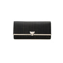 FOXER Women Split Leather Long Wallet Best Gift Female Clutch Bag Credit Card Holder Lady Luxury Coin Purse Fashion Evening Bags
