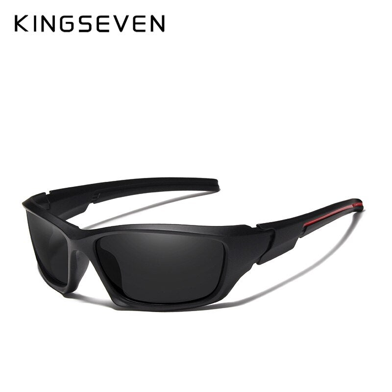 KINGSEVEN Brand 2019 Limited Sales TR90 Polarized Sunglasses Men Carbon fiber Frame Fishing Driving Eyewear Sun Glasses Goggles