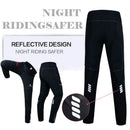 X-TIGER Radtrikot Winter Thermofleece Herren Fahrradbekleidung Winddichte Fahrrad Reflektierende Fahrradjacke Sportbekleidung