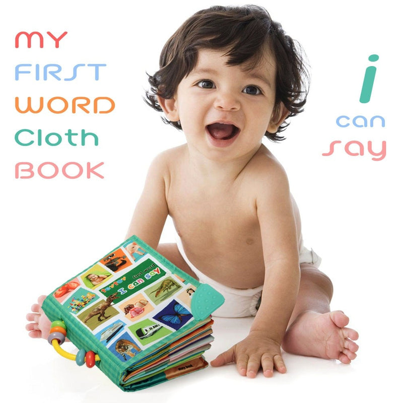 teytoy Baby Toy Soft Infant Activity Baby Toys, My First Word Book to Knowing the world