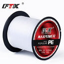 FTK Brand Tirposeidon Series 300M PE Braided Fishing Line 0.4-6.0Code 13-70LB Multifilament Fishing Line