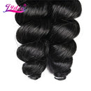 Lydia 1PCS Loose Wave To Braid No Weft Nature Black 1B
