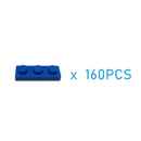 160pcs DIY Building Blocks Thin Figures Bricks 1x3 Dots 12Color Educational Creative Size Compatible With 3623 Toys for Children