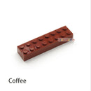 20pcs DIY Building Blocks Thick 2x8 Dots Educational Creative Toys for Children Figures Plastic Bricks Size Compatible With 3007