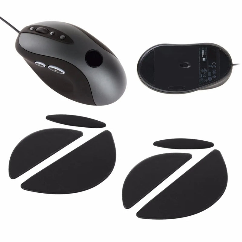 2 Sets/pack Black 0.6mm Mouse Feet Mice Skates For Logitech MX518 /G400 /G400S Mouse Good Quality