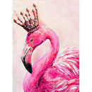 HOMFUN Full Square/Round Drill 5D DIY Diamond Painting "Animal flamingo" 3D Embroidery Cross Stitch 5D Home Decor Gift