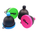 QuiFit Portable Protein Powder Container Whey Protein Storage Multifunction Powder Box Funnel for Shaker Bottle 4 Packs BPA Free