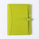 Macaron leather school student spiral notebook stationery,fine office personal binder daily weekly planner agenda organizer A5