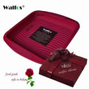 WALFOS 3D Handgemachte Runde Silikon-Kuchenform 3 Cupcake Gelee Pudding Keks Mini-Muffin Seifenform DIY Backwerkzeuge