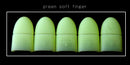 New 10pcs UV Gel Polish Remover Wrap Silicone Plastic Soak Off Cap Clip Manicure Cleaning Varnish Nail Art Tool Reuseable Finger
