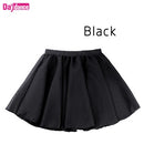 Girls Kids Ballet Skirt Sheer Chiffon Ballet Tutu Pink Kids Gymnastics Leotard Skirts Dance Skirt