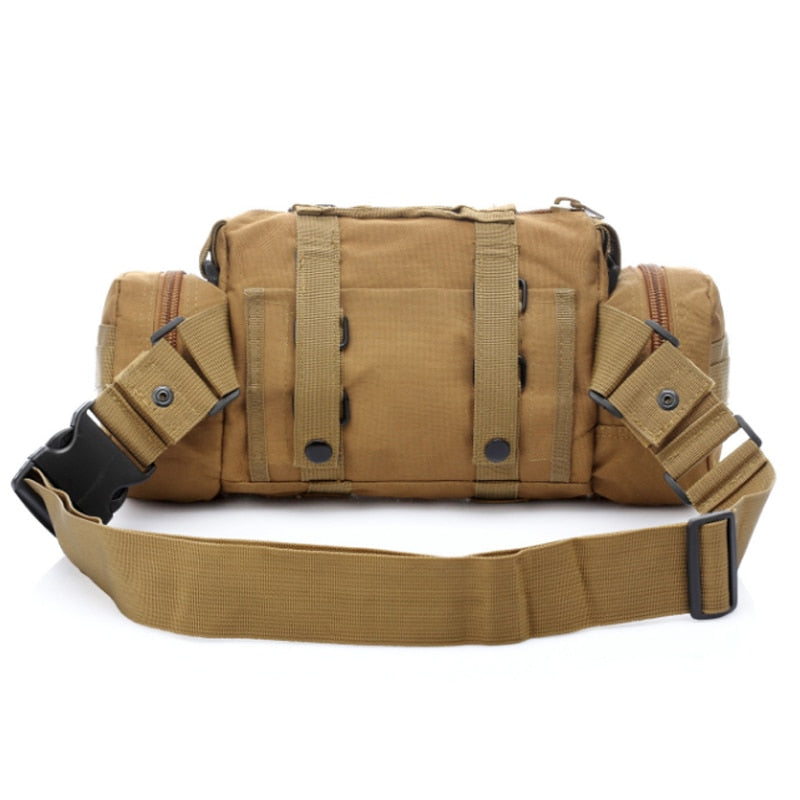 Outdoor Military Tactical Waist Bag Waterproof Nylon Camping Hiking Backpack Pouch Hand Bag military bolsa Style mochila