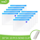 saengQ Vacuum Zipper Bags Reusable Food Storage Bags Vacuum Bag  For Handheld Vacuum Sealer BPA Free 5pcs Or 10pcs /lot