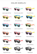 LongKeeper Spiegel Kinder Sonnenbrillen mit Etui Jungen Mädchen Polarisiert Silikon Sicherer Sonnenschutz Brille Geschenk Für Kinder Baby UV400 Gafas