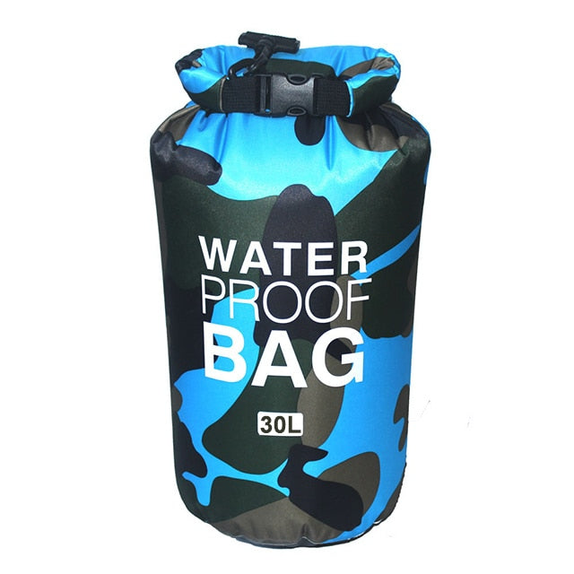 Waterproof Swimming Bag Dry Sack Camouflage Colors Fishing Boating Kayaking Storage Drifting Rafting Bag 2L 5L 10L 15L 20L 30L