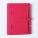 Macaron leather school student spiral notebook stationery,fine office personal binder daily weekly planner agenda organizer A5