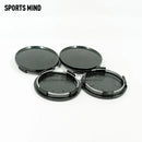 4PCS/lot 63MM Plastic No Logo Wheel Hub Cover Auto Car Wheel Center Hub Cap Stylish Hard Wearing Replacement Dust Cover