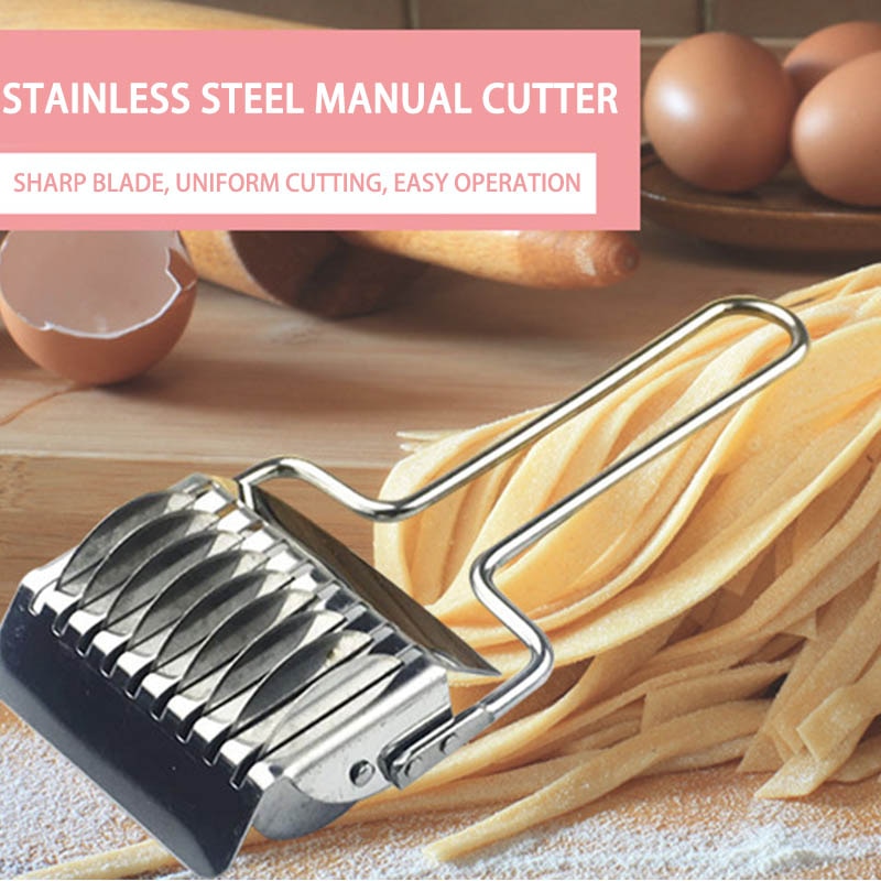 Pressing Machine  Non-slip Handle Kitchen Gadgets Spaetzle Makers Noodles Cut Knife 1PC Manual Section Shallot Cutter