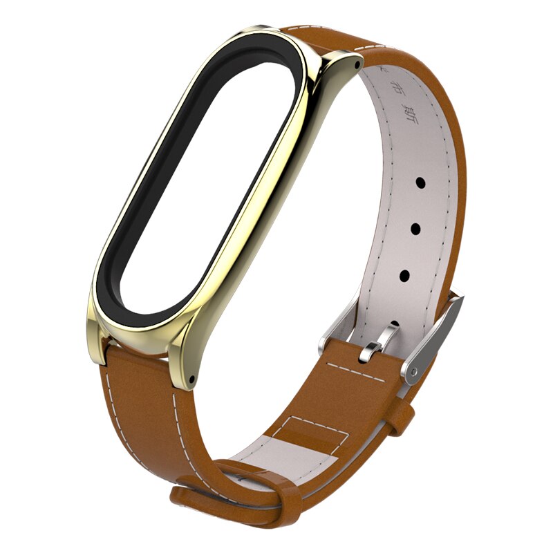 Mi Band 5 6 Strap for Xiaomi Mi Band 4 Bracelet Genuine Leather Wristband for Xiao Mi Miband 3 NFC Miband 5 Wrist Strap