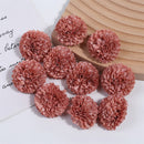 5PCS 4cm Hydrangea Artificial Flowers Head For Wedding Party Home Decoration Christmas New Year Gift Accessories Silk Flower