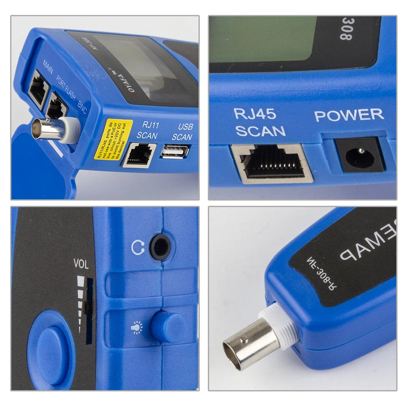 NOYAFA NF-308 Network Cable Tester LAN Measure Length Cables Continuit