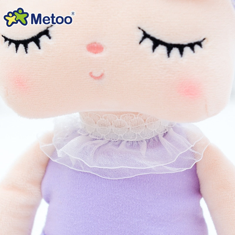 Metoo Plush Doll Kit 4pcs Stuffed Toys 1pcs 34CM 1pcs 18CM 2pcs 15CM Cute Angela