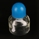 6,5cm*4,3cm 25ml Glas Spirituslampe Glas Chemie Labor Heizgeräte Lehrmittel