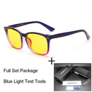 Anti-Blaulicht-Brille UV400 Anti-Strahlung Gaming Schutz Handy Brille Computer Brille Gamer Brille Für Herren Damen