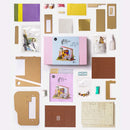 Robotime DIY Wooden Miniature Dollhouse 1:24 Handmade Doll House Model Building Kits Toys For Children Adult